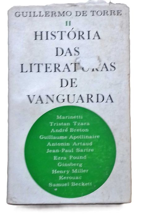 História das Literaturas de Vanguarda, Vol. II, de Guillermo de Torre