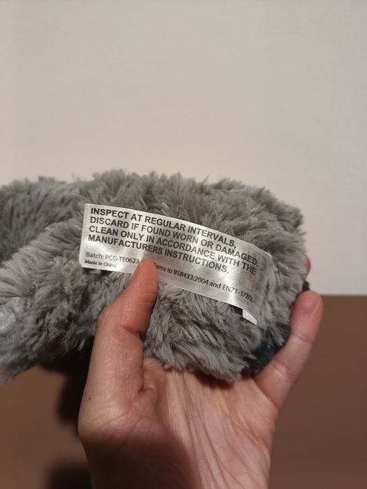 Pingwinek Minis ogrzewacz na brzuszek dla dzieci termofor lawenda