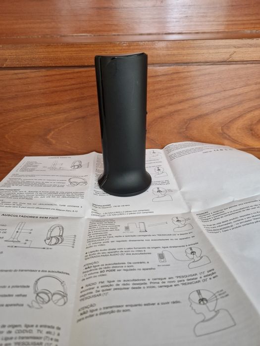 Transmissor para auscultadores sem fios