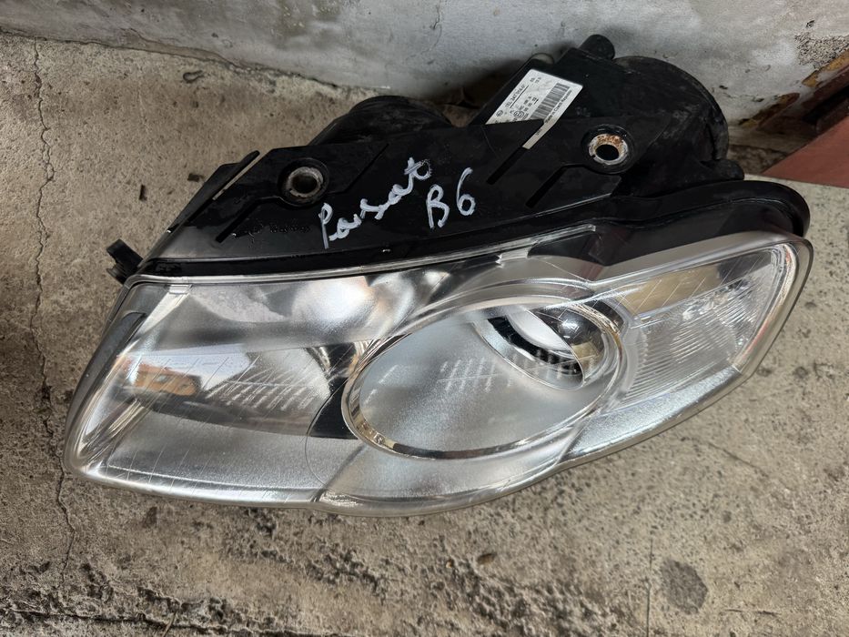 Фара ліва Vw Passat B6 галоген