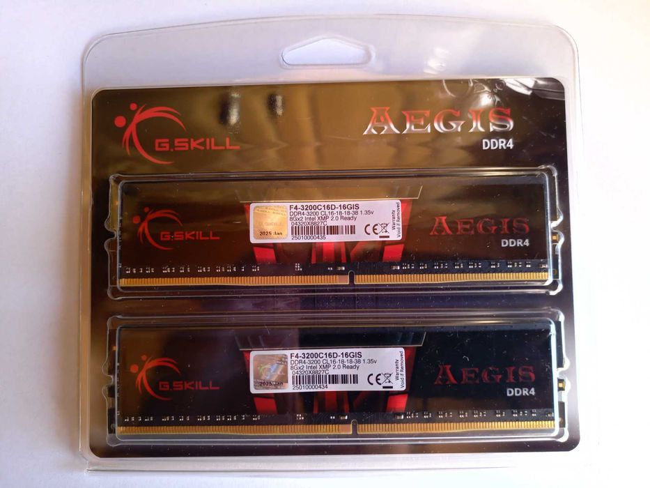 Na gwarancji za 2/3 ceny sklepowej: 16 GB DDR4 3200 MHz