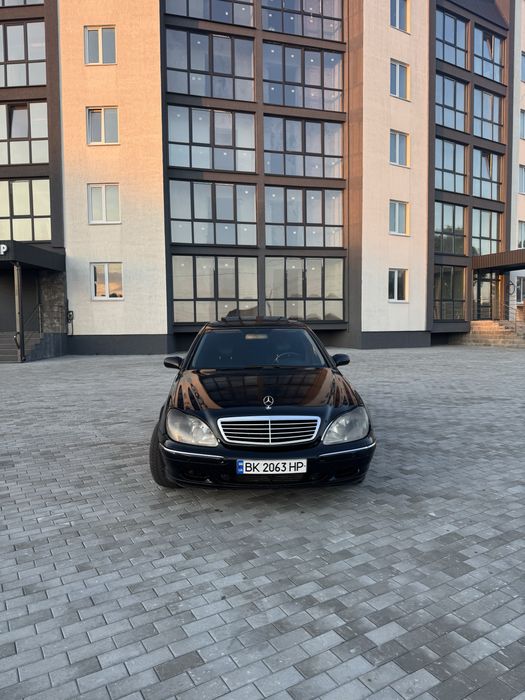 Продам w220 доресталінг 3.2cdi на пружинах