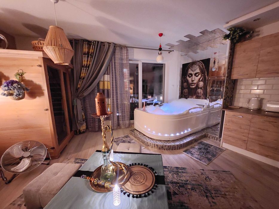 GDAŃSK Prestige HOME SPA Apartament Centrum z JACUZZI i Sauną prywatna