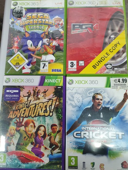 Диск игровой для Xbox 360 (6 ирг разных)