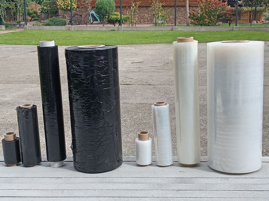 Folia Stretch Ręczna, Maszynowa