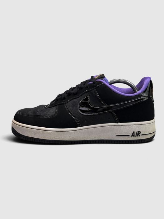 Buty Sportowe Nike Air Force 1 Low Czarny Fioletowy Rozmiar 42.5