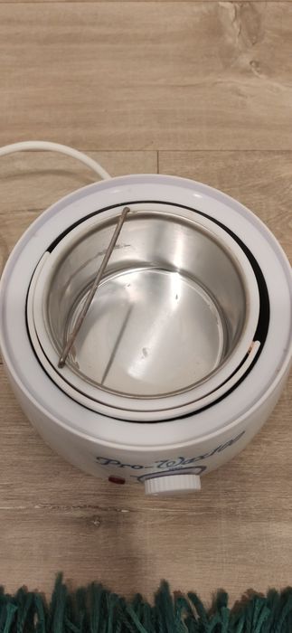 Panela cera + saco aberto de cera