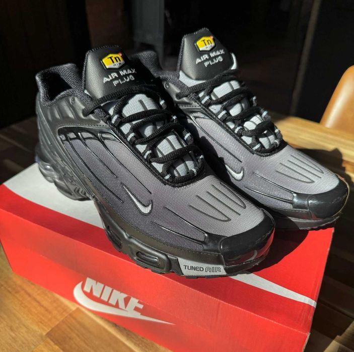 Nike Air Tn Max Plus 3 Black Wolf Grey r.40