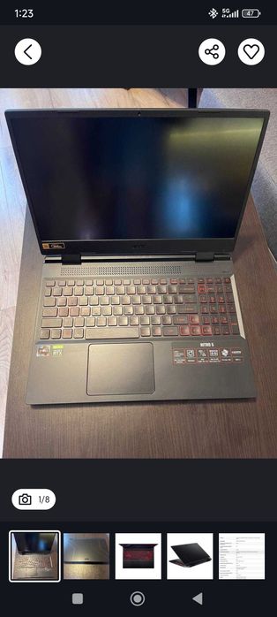 Laptop Acer Nitro 5
