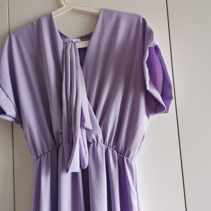 Sukienka liliowa 44