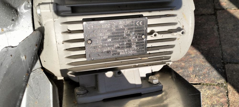 Wentylator przemysłowy Siemens 0.55kW