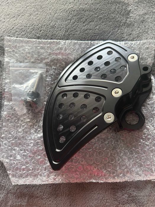 Захист переднього гальмівного диску CNC алюміній Geon Kovi ESX Rottor KTM Husqvarna Gas Gas