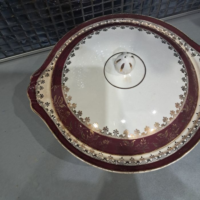 Stary z angielskiej porcelany Meakin półmisek