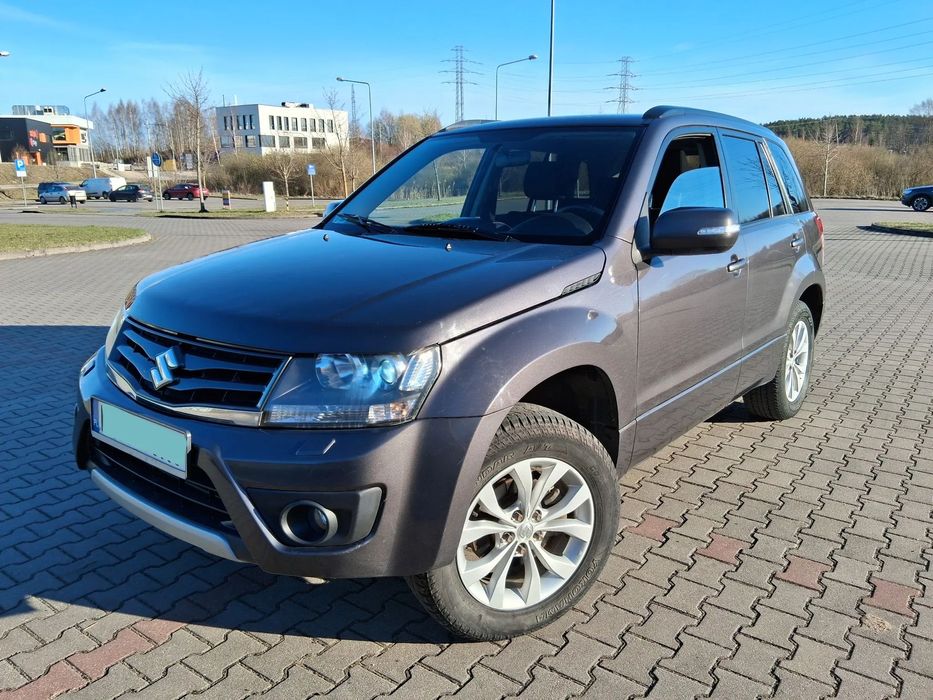 Suzuki Grand Vitara 4x4, PL. Salon, 2013 Rok, 2.4 Benzyna 169 KM, Faktura Vat 23%