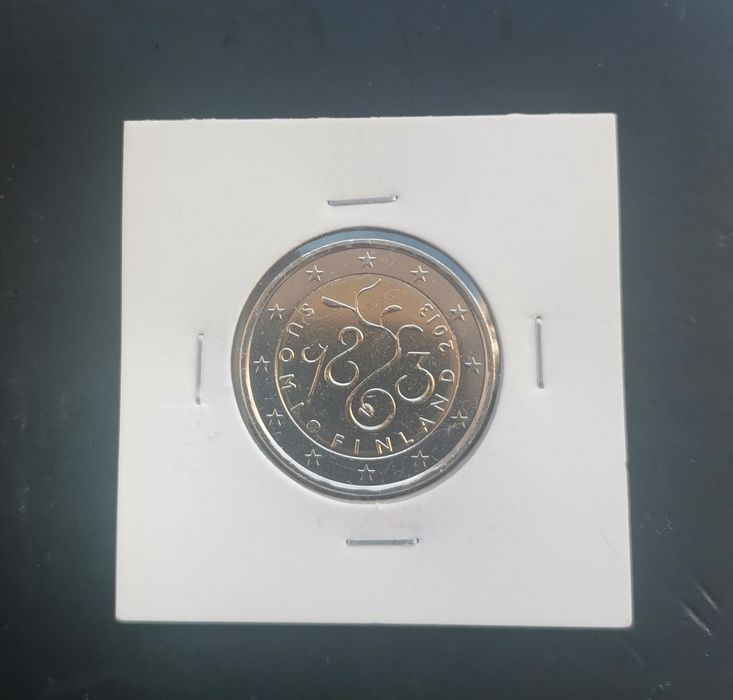 Finlândia 2013 - Moeda 2€ UNC - Anivº do parlamento de 1863