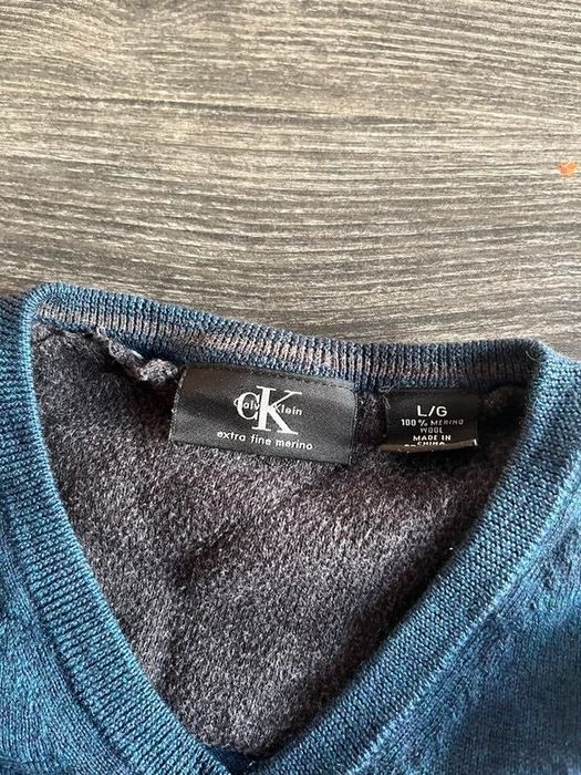 Calvin Klein Extra Fine Merino sweter