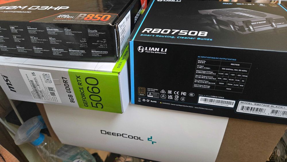 PC GAMING X3D com Ryzen 7 7800x3d com 32Gb Ram DDR5 e RTX 5060 / 1TB