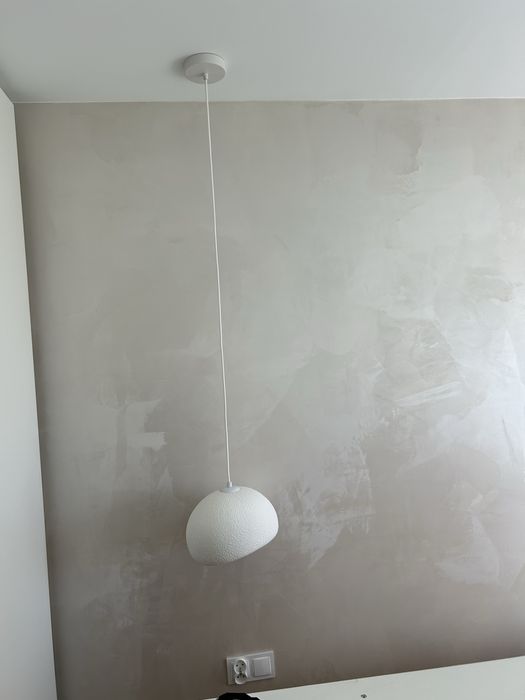 Nowe lampy wiszące 2 szt styl Japandi białe gwint G53