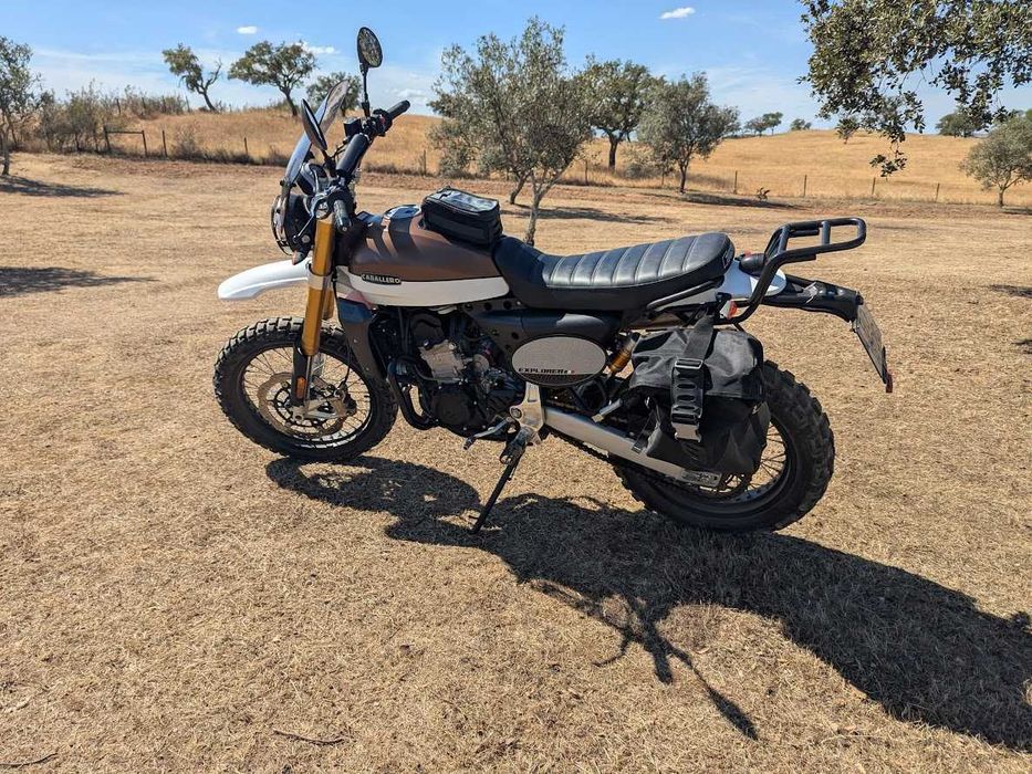 2023 Fantic Caballero 500 Explorer 1650kms, troco por Moto ou moto4 700cc+