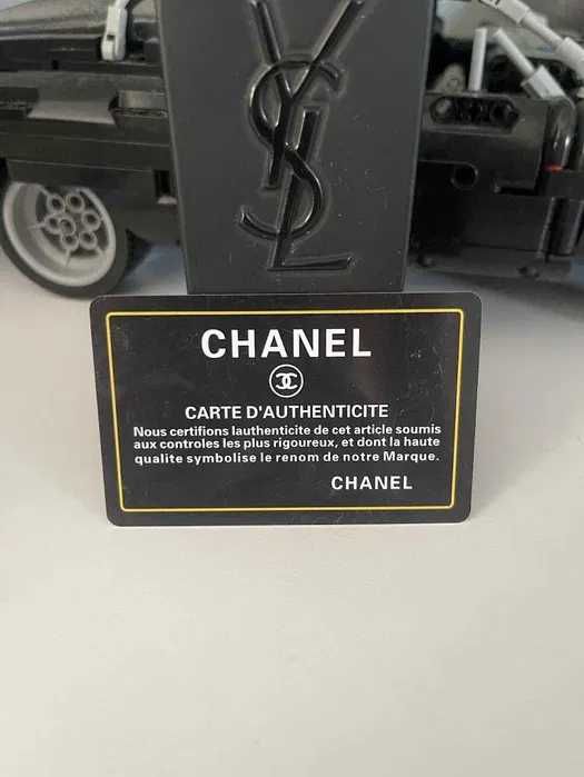 kolczyki złote próba 585 chanel oryginalne nowe do uszu błyszczące