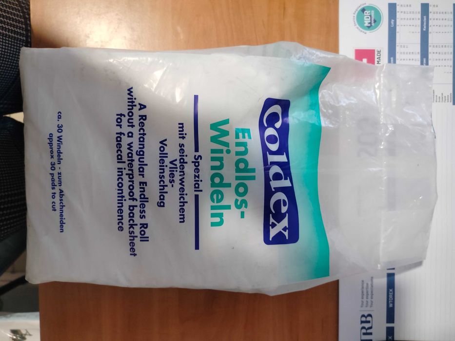 Wkładki na nietrzymanie moczu Coldex dla kobiet 30 szt do wycięcia