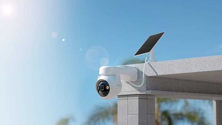 IP камера відеоспостереження 4G сонячна панель камера видеонаблюдения