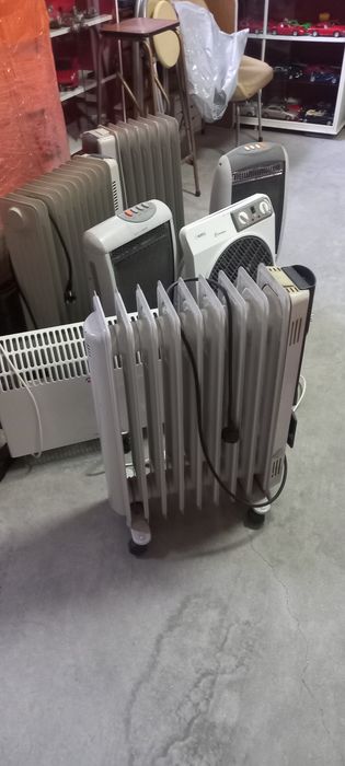 Aquecedores a óleo e electricos