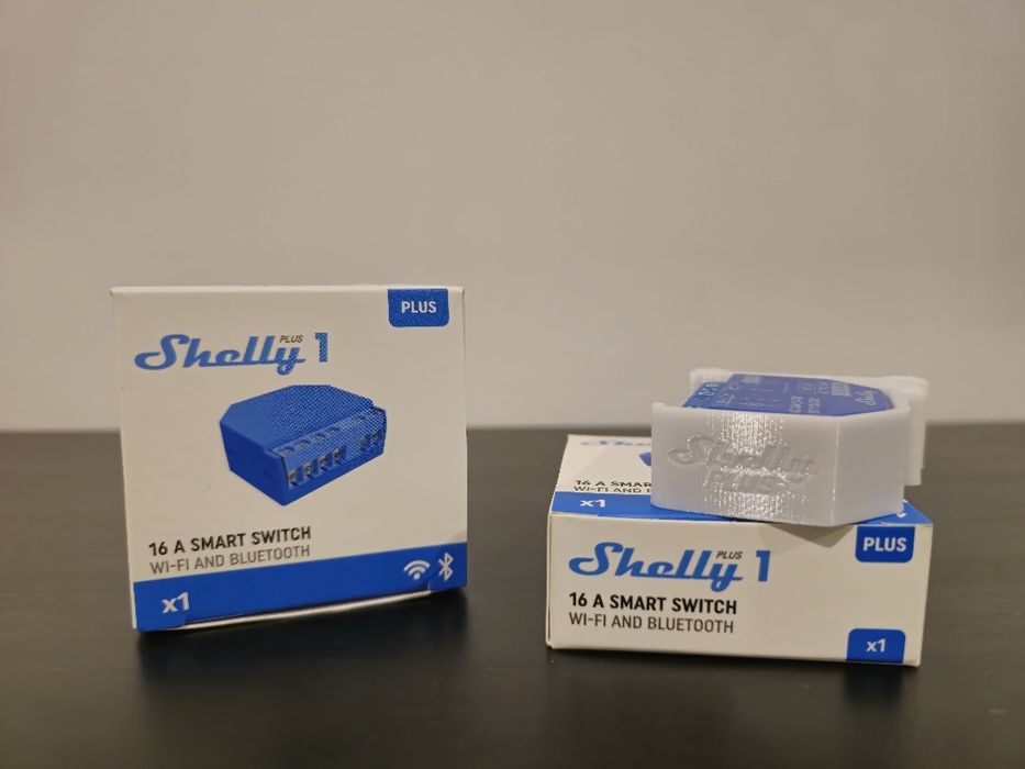 Suporte Shelly Calha DIN