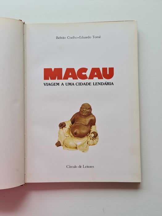 Livro "Macau, viagem a uma cidade lendária"