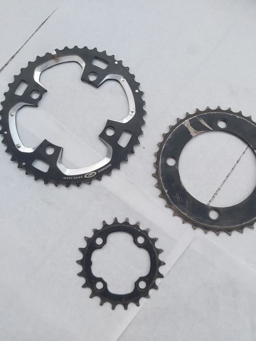 Pratos btt ou estrada shimano