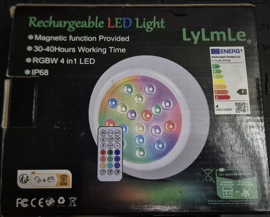 Luz para piscina