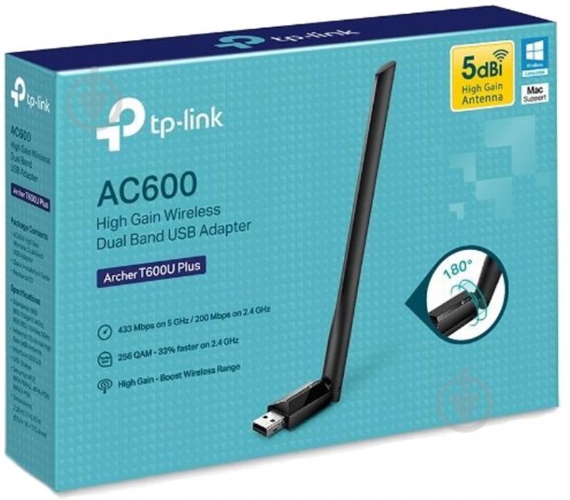 Wi-Fi адаптер TP-Link Archer T2U Plus