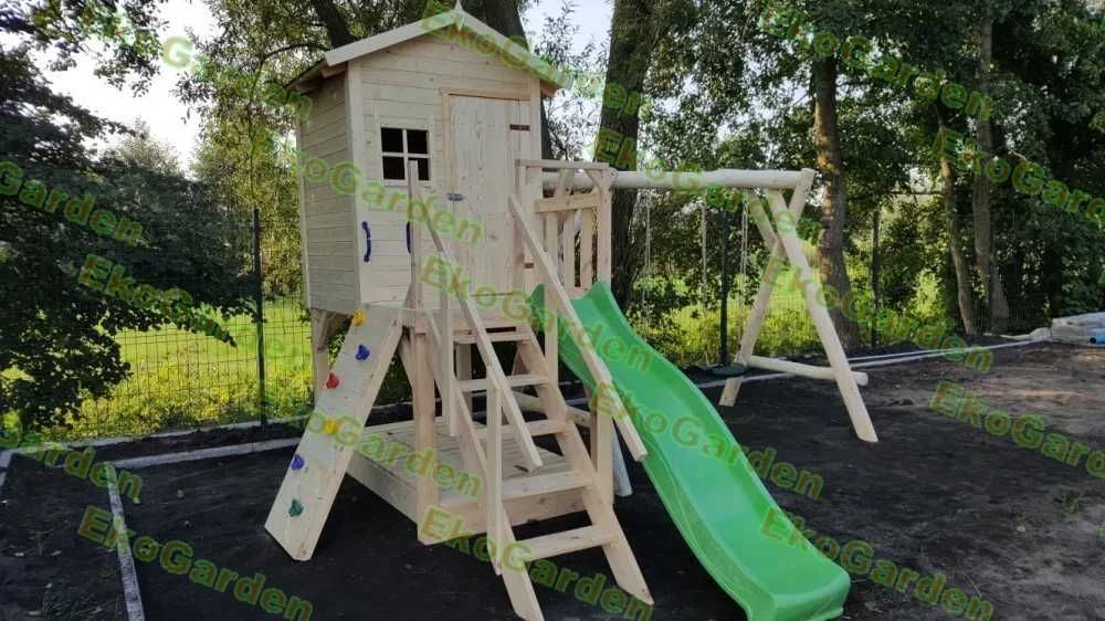 PromocjaPlace zabaw domki dla dzieci  huśtawki montaż gratis