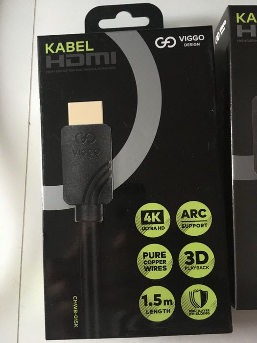 Kable HDMI 1,5M 3szt