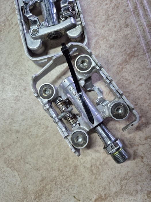 Pedaly platforma plus SPD dwustronne Wellgo M17