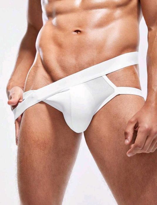 Bielizna jockstrap męskie stringi M