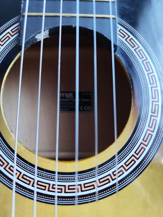 Gitara klasyczna MAX 4/4 + tuner+ pokrowiec