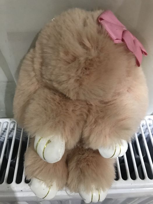 детская игрушка  брелок зайчик