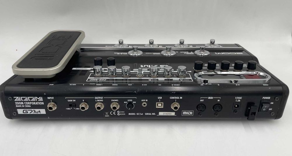 Efekt gitarowy Zoom G7.1ut procesor multiefektowy i przedwzmacniacz gitarowy