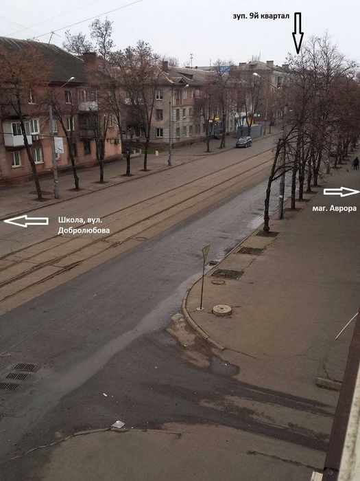 Світла 3-кімн сталінка 73 м², 3 поверх, центр 9 кв. ЮГОК, без ріелтора