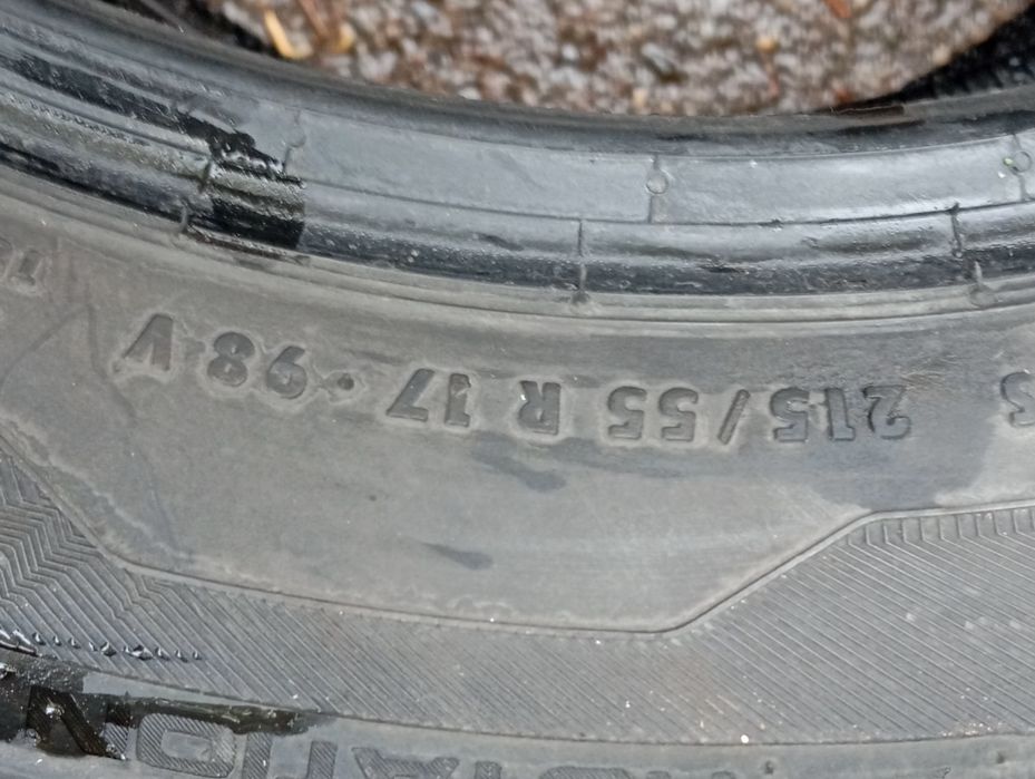 215 55 r17 98V Uniroyal MS plus 77 para zima wymiana