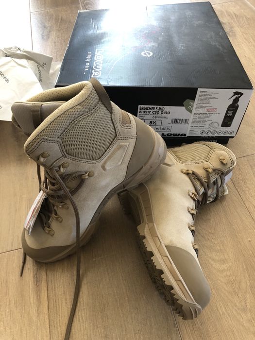 Buty LOWA BREACHER S MID roz 42,5 uk 8,5  nowe taktyczne
