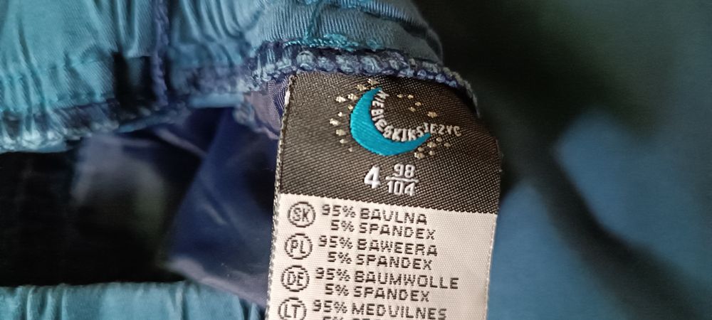 Spodenki dla chłopca 98-104 - 3 sztuki