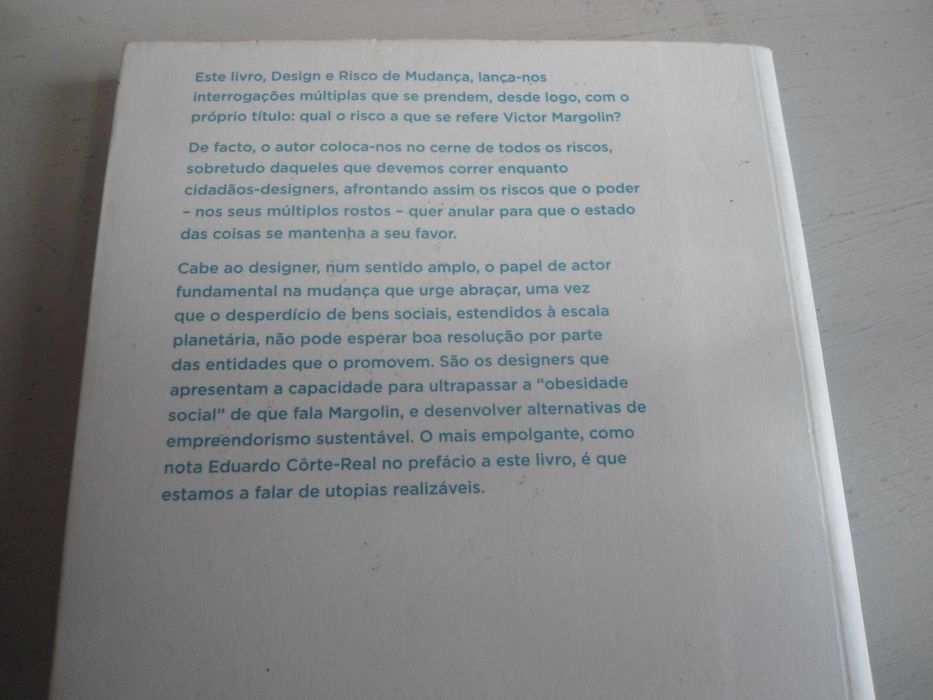 Design e Risco de Mudança por Victor Margolin