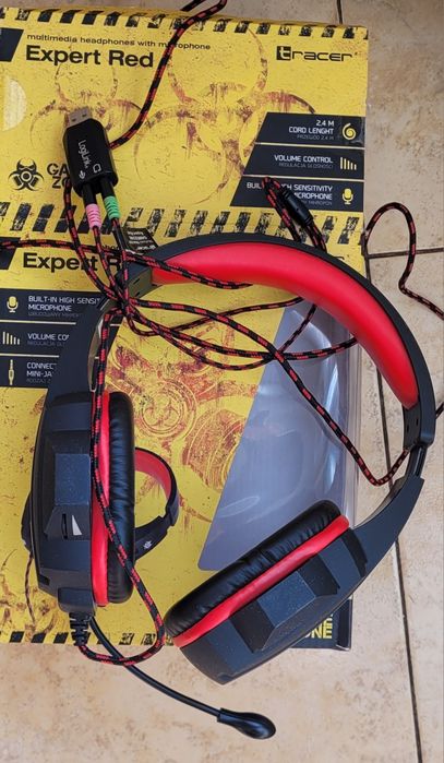 Słuchawki TRACER Gamezone Expert Red