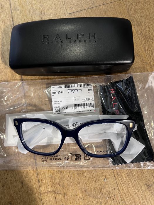 Armação Óculos Ralph Lauren ORA7174U Shiny Opal Blue – Novo