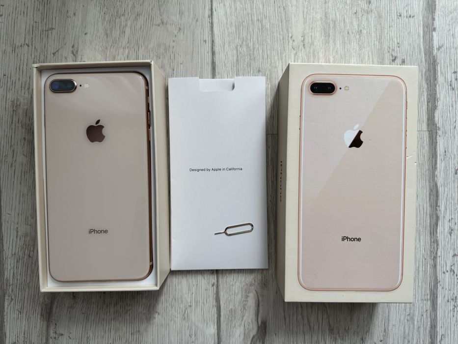 iPhone 8 Plus Gold 64 GB Neverlock відмінний стан