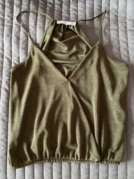 Top de alças Bershka