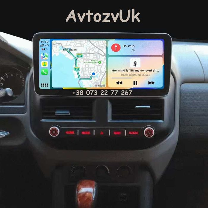 Магнітола PAJERO Mitsubishi Vagon PININ Паджеро GPS CarPlay Андроїд 16