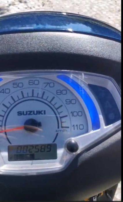 Suzuki Address 125 Azul